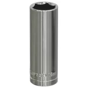 Siegen S0594 WallDrive Socket 16mm Deep 3/8"Sq Drive