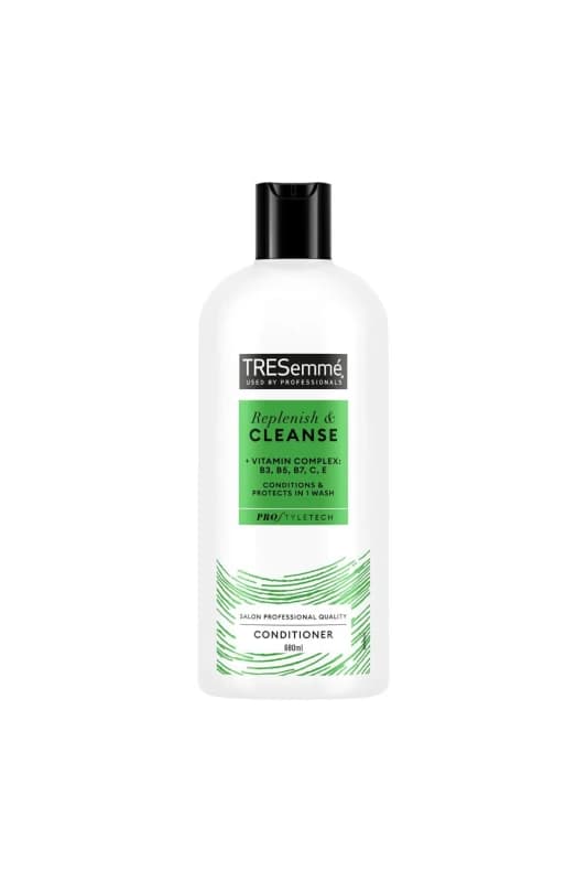 Tresemme 'Conditioner' Replenish & Cleanse with Vitamins Complex B, C & E, 680 ml Green