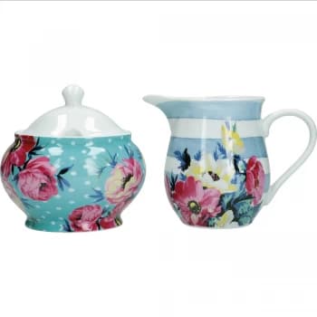 Kitchencraft Mikasa Clovelly Creamer & Sugar Pot
