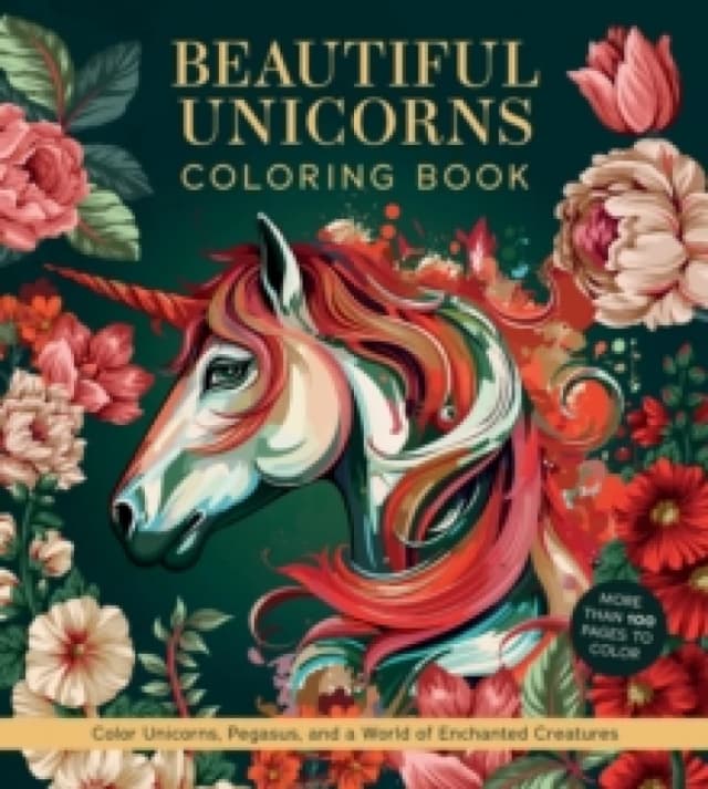 Beautiful Unicorns Coloring Book. Paperback. By Editors of Chartwell Books Books