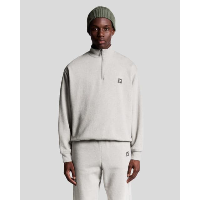 Lyle and Scott Loungewear quarter Zip Sweatshirt Beige male XS