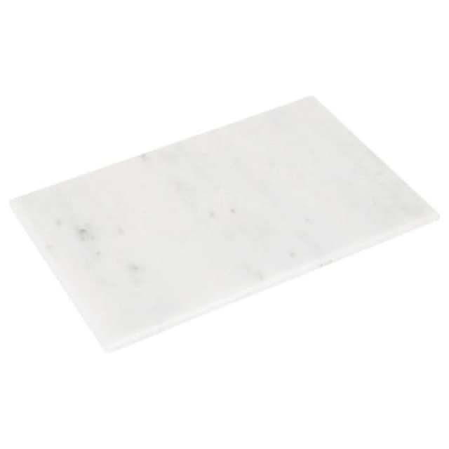 Argon Tableware Rectangle Marble Chopping Board - 30Cm X 20Cm - White