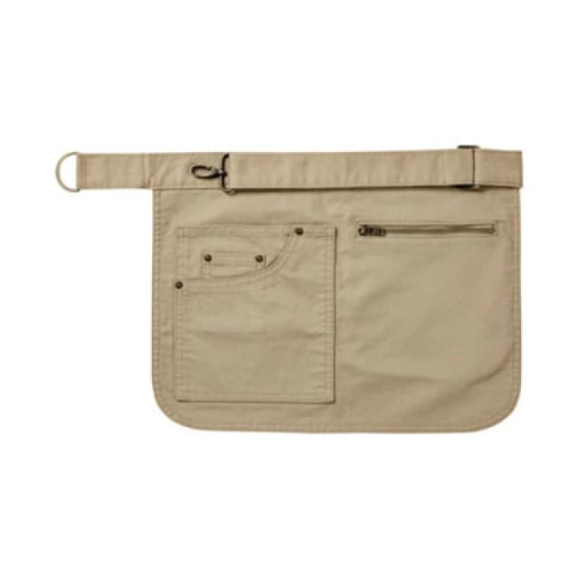 Premier Premier Metro Utility Hip Apron in Khaki Khaki One Size Unisex 5059444609947