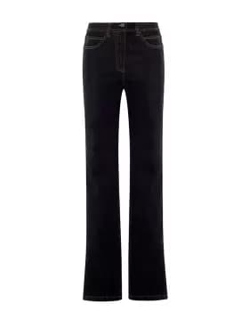 Cotton Traders Womens Becca Bootcut Stretch Jeggings in Black