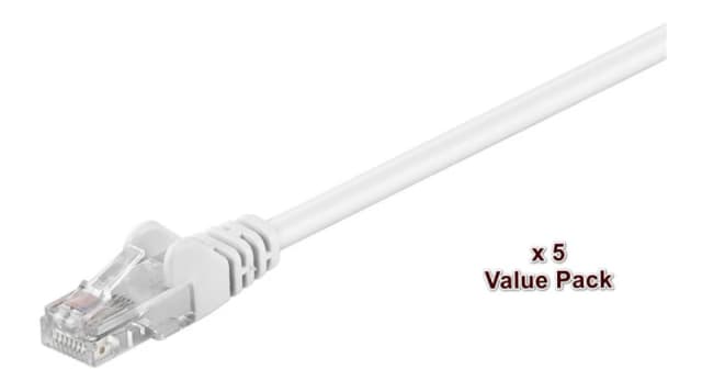 Microconnect V-UTP515WVP networking cable White 15 m Cat5e U/UTP (UTP)