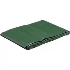 Draper Green Polyethylene Tarpaulin 5m 4m