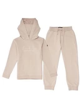 Barbour International Girls Ballerio Tracksuit - Ash Pink, Ash Pink, Size Age: 10-11 Years, Women