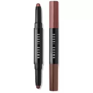 Bobbi brown dual-ended long-wear cream shadow stick - rusted pink / cinnamon