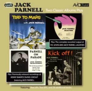 Two Classic Albums Plus Trip to Mars/Jack Parnell Selection/Parnell On Parade/Kick Off by Jack Parnell CD Album