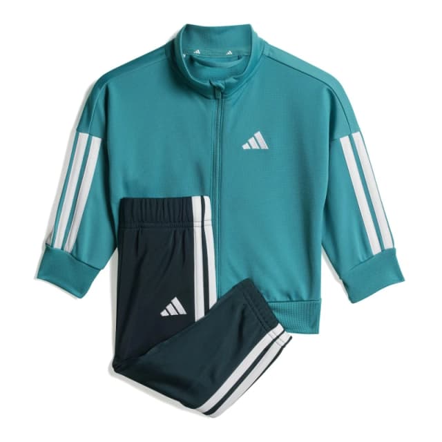 adidas 3-Stripe Essentials CLIMACOOL Track Suit Infants Teal/White unisex 12-18 Months