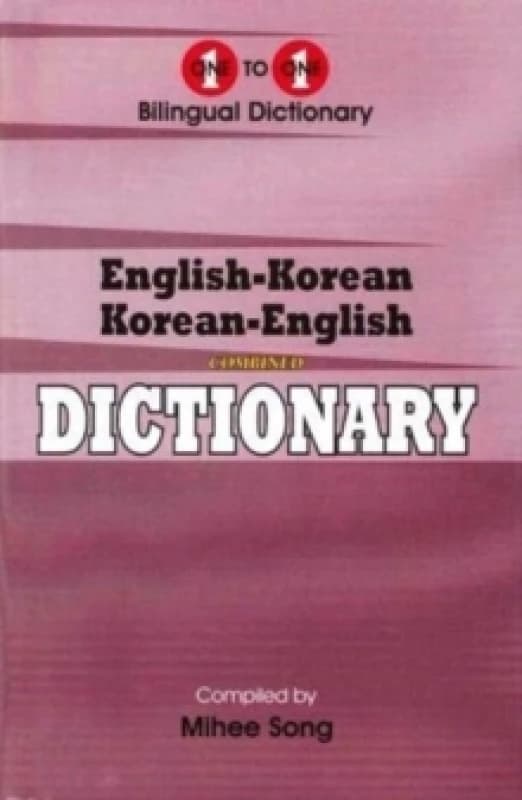 English-Korean & Korean-English One-to-One Dictionary (exam-suitable) Paperback / softback