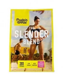 Protein World Slender Blend 1.2Kg White Chocolate & Raspberry