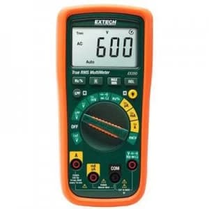 Extech EX350 Handheld multimeter Digital CAT III 600 V Display (counts): 4000