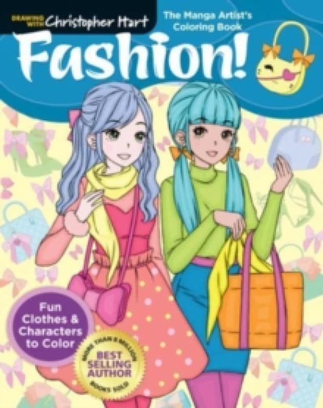 Manga Artist's Coloring Book: Fashion! : Fun Clothes & Characters to Color Paperback / softback