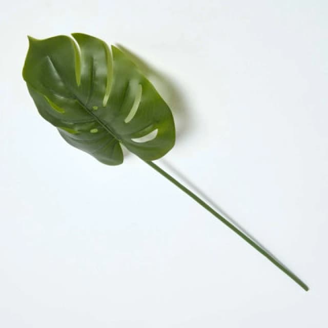 Homescapes Green Monstera Tropical Leaf 70cm Green