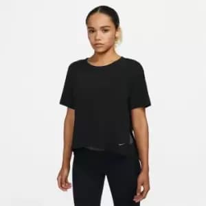 Nike Yoga Dri-FIT Womens Top - Black