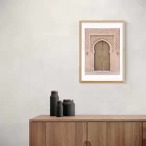 East End Prints Moroccan Door Print Pink