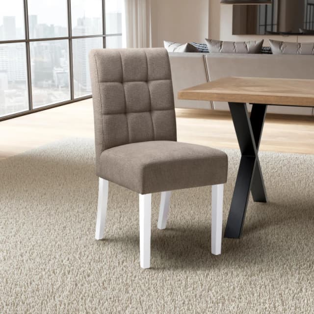 Shankar Set of 2 Moseley Light Brown Dining Chairs Light Brown - W unisex 58x92x45