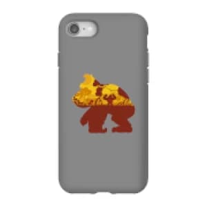 Nintendo Donkey Kong Silhouette Mangrove Phone Case - iPhone 8 - Tough Case - Gloss