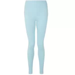 TriDri Womens/Ladies Melange Sculpted Seamless 3D Leggings (M) (Sky Blue)