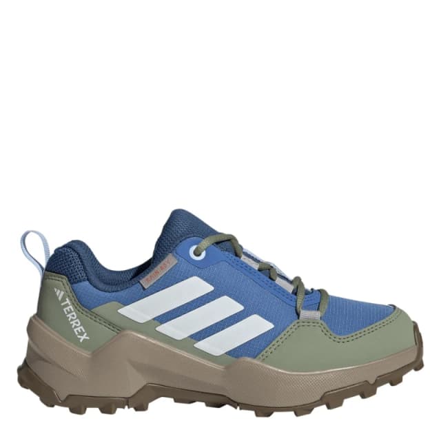 adidas Terrex AX4r Hiking Shoes Juniors Blue/Wht/Green male 3 (35.5)