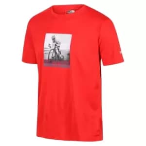 Regatta Fingal Slogan T-Shirt - Red