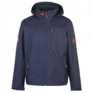 Helly Hansen Crew Hooded Midlayer Jacket Mens - Graphite Blue