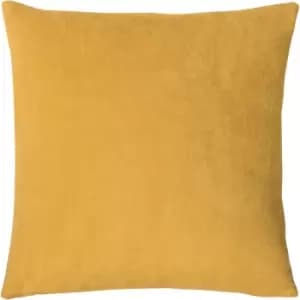 Kobe Velvet Cushion Ochre - Ochre - Furn.