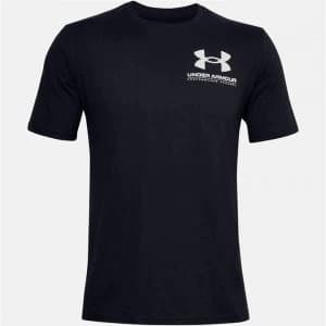 Urban Armor Gear Performance Logo T Shirt Mens - Black/White