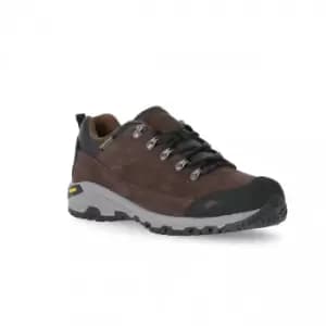 Trespass Mens Falark Vibram Leather Walking Shoe (10 UK) (Dark Earth)