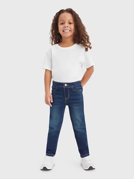 Kids Pull On Legging - Blue