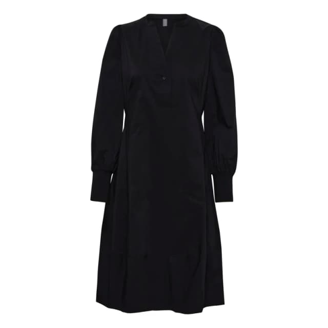 culture Womens ribbed dress CULTURE Antoinett Noir Female S