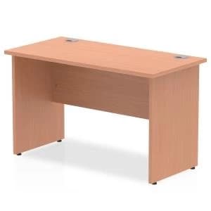 Trexus Desk Rectangle Panel End Leg 1200x600mm Beech Ref MI001729