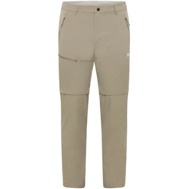 Jack Wolfskin Mens JW Pico Trail Convertible Zip Off Trouser Stone male Small