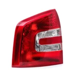 ABAKUS Rear light 665-1912L-UE Combination rearlight,Tail light SKODA,Octavia II Combi (1Z5)