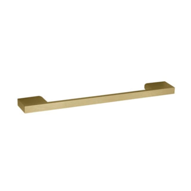 HUDSON REED Hudson Reed - Nuie Brushed Brass 191mm d Shaped Furniture Handle with 160mm Hole Centres - H027 H027