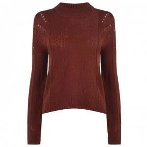 JDY Knit Jumper - Smoked Paprika