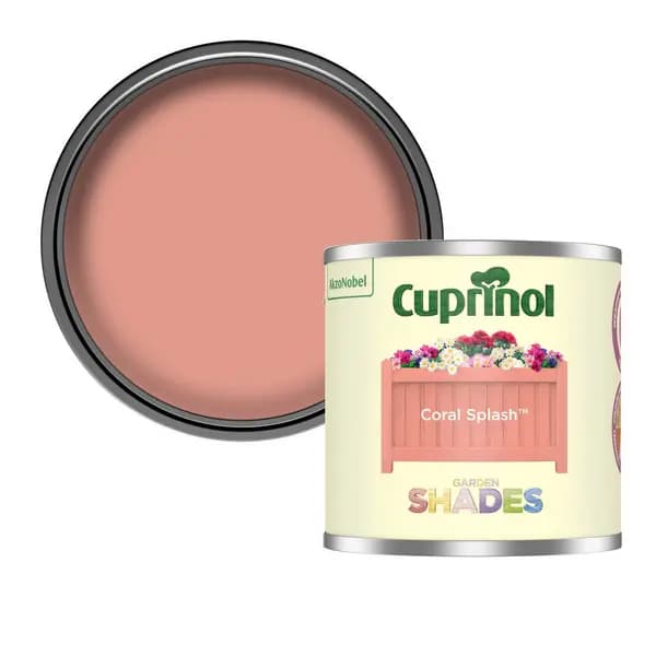 Cuprinol Garden Shades Coral Splash Tester - 125ml Pink