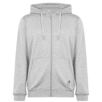 Karrimor Karrimor X OM Sustainable Ultra Soft Bamboo and Organic Cotton Zipped Fleece Hoodie - Grey Marl