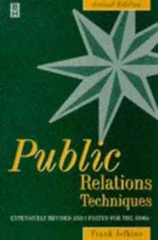 Public Relations Techniques by Frank William Jefkins Paperback