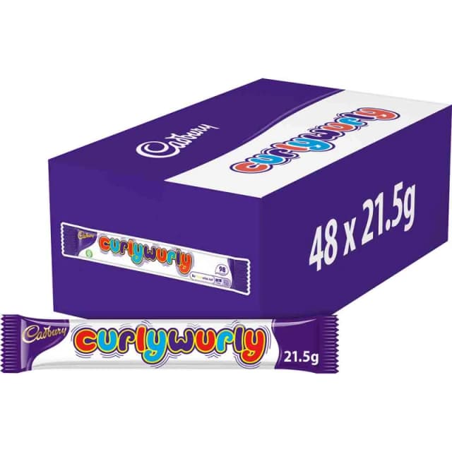 Cadbury Gifts Direct Cadbury Curly Wurly Chocolate Bar 21.5g 4255264