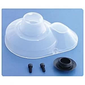 Team Associated Rc10B4/T4 0.45&Quot; Moulded Gear Cover Clear
