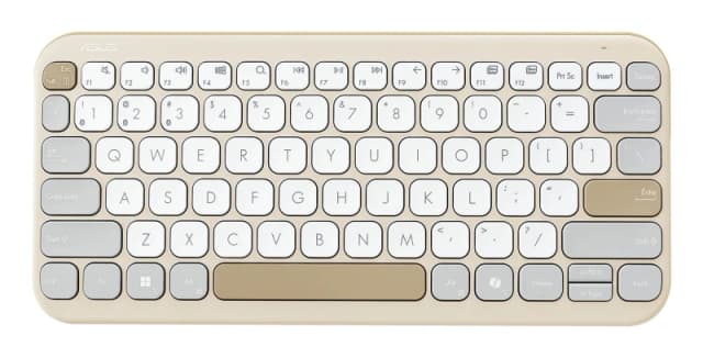 ASUS KW100 /BG/UI/80 keyboard Universal Bluetooth Beige