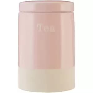 Jura Pink Tea Canister - Premier Housewares