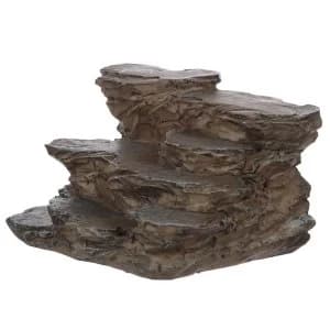 Protector of the North Ghost Walker Wolf Display Stand