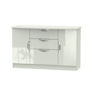 Indices 3-Drawer, 2-Door TV Unit - Beige