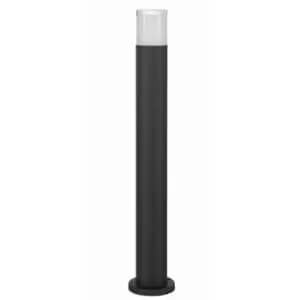 Arlington Outdoor Bollard Sandy Black Aluminium 8W 937Lm 3000K IP65 - Merano