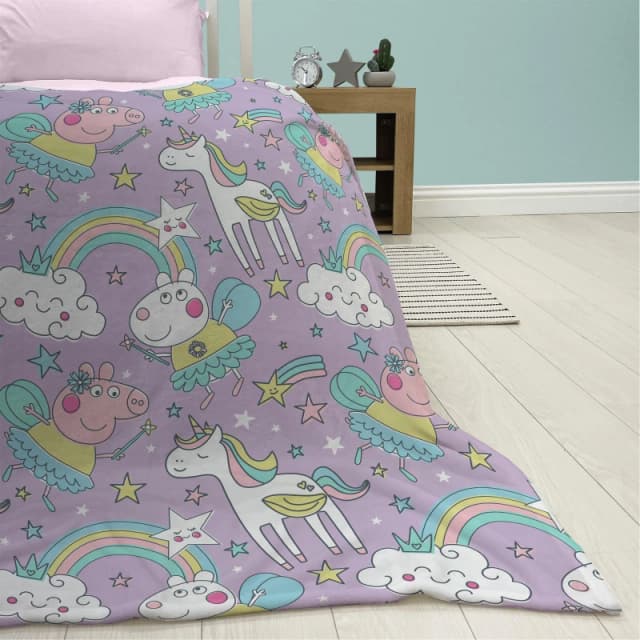 Peppa Pig Bedtime Fleece Blanket Multi unisex One Size