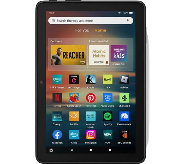 Amazon Fire HD 8 Tablet (2024) - 64GB, Black 840414612723