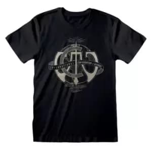 Fantastic Beasts The Secrets of Dumbledore - International Confederation of Wizards Unisex Large T-Shirt - Black